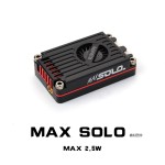RUSH TANK MAX SOLO 5.8GHz 2.5W High Power 48CH VTX Video Transmitter With CNC Shell for RC FPV Long Range Fixed-wing Drones DIY
